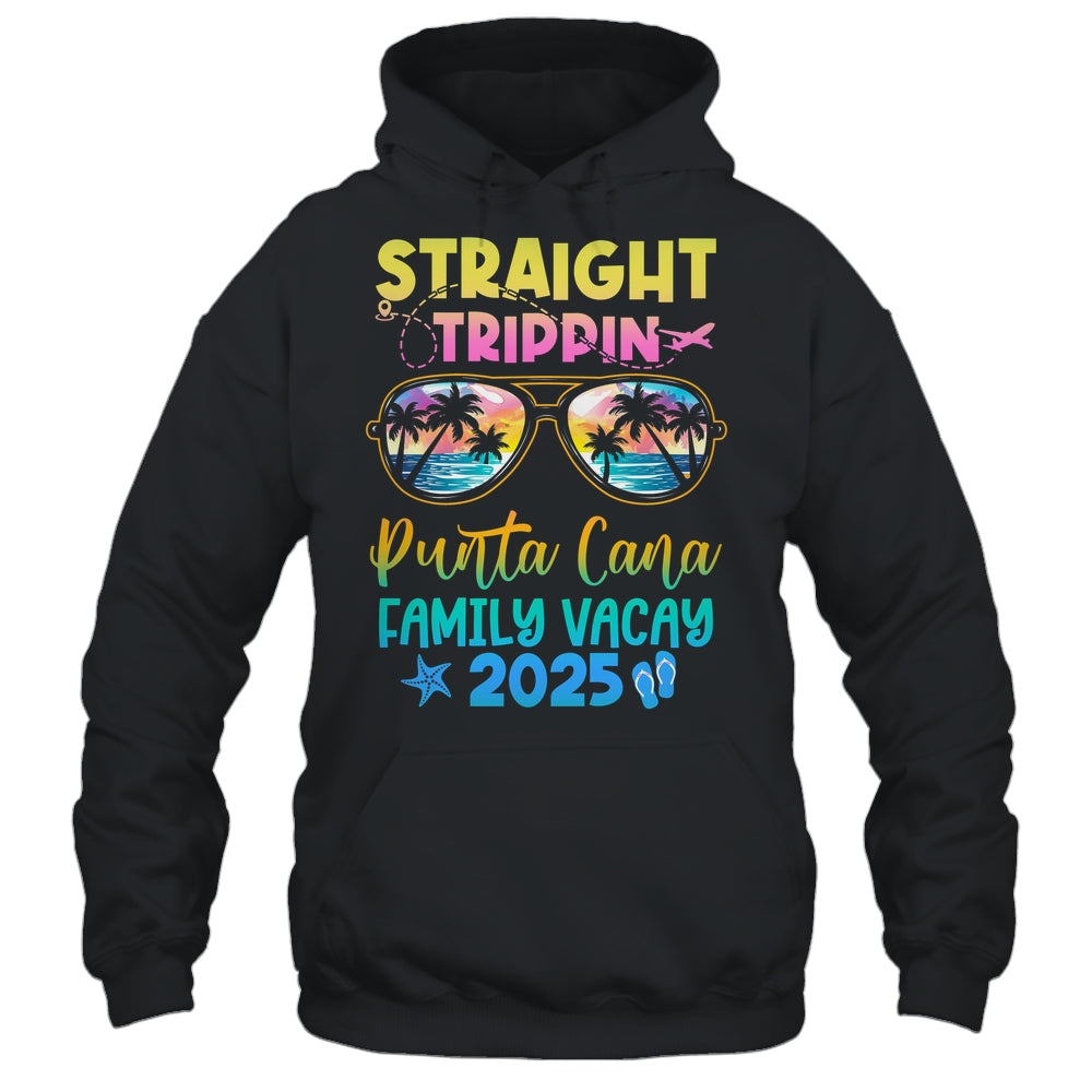 Punta Cana Family Vacay Vacation 2025 Straight Trippin Shirt & Tank Top | teecentury
