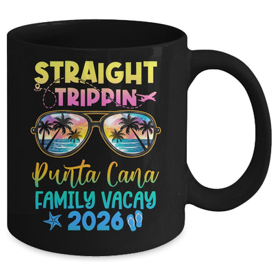 Punta Cana Family Vacay Vacation 2026 Straight Trippin Mug | teecentury