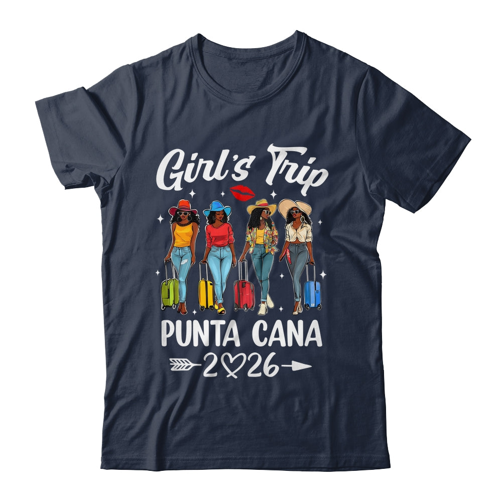 Punta Cana Girls Trip 2026 Birthday Squad Women Vacation Shirt & Tank Top | teecentury