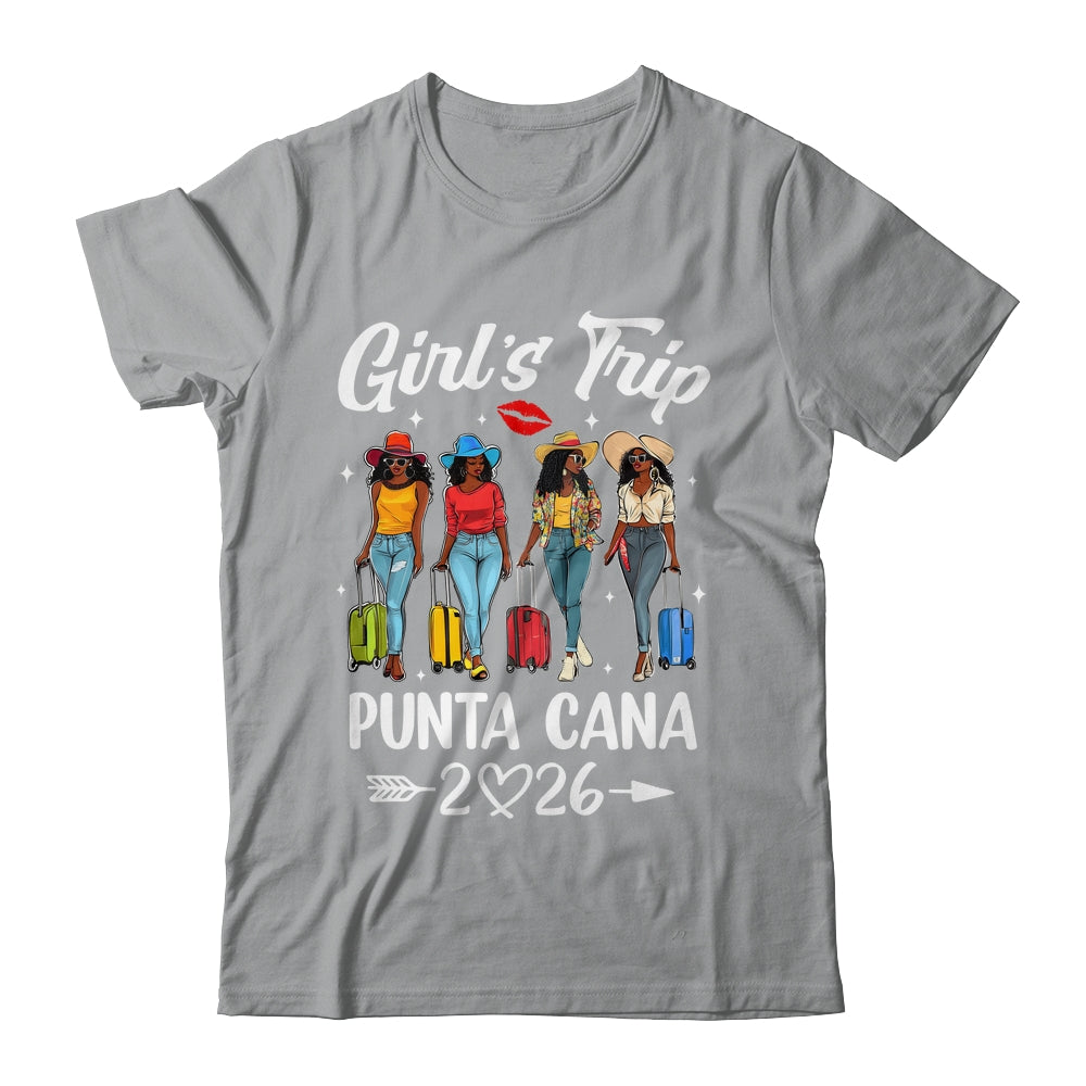 Punta Cana Girls Trip 2026 Birthday Squad Women Vacation Shirt & Tank Top | teecentury