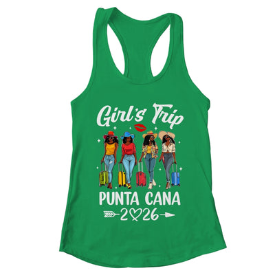 Punta Cana Girls Trip 2026 Birthday Squad Women Vacation Shirt & Tank Top | teecentury