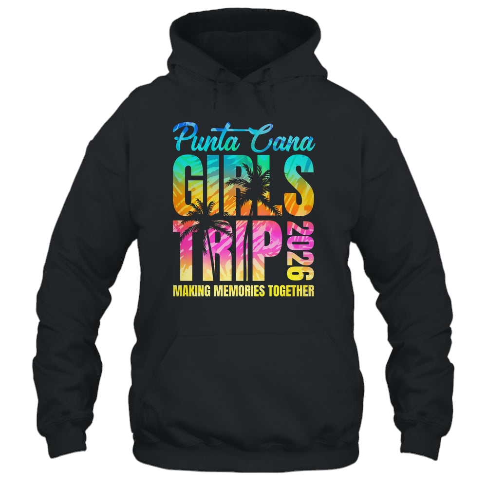 Punta Cana Girls Trip 2026 Vacation Weekend Matching Summer Shirt & Tank Top | teecentury