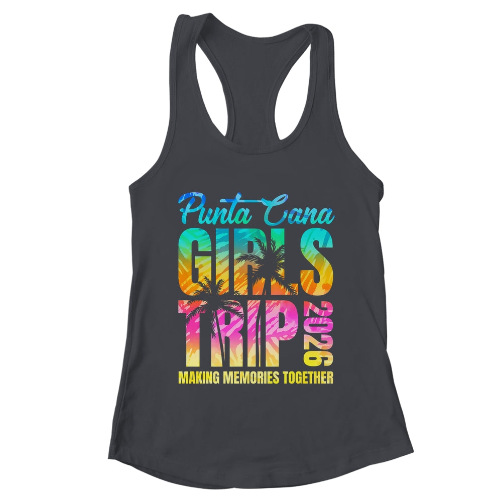 Punta Cana Girls Trip 2026 Vacation Weekend Matching Summer Shirt & Tank Top | teecentury