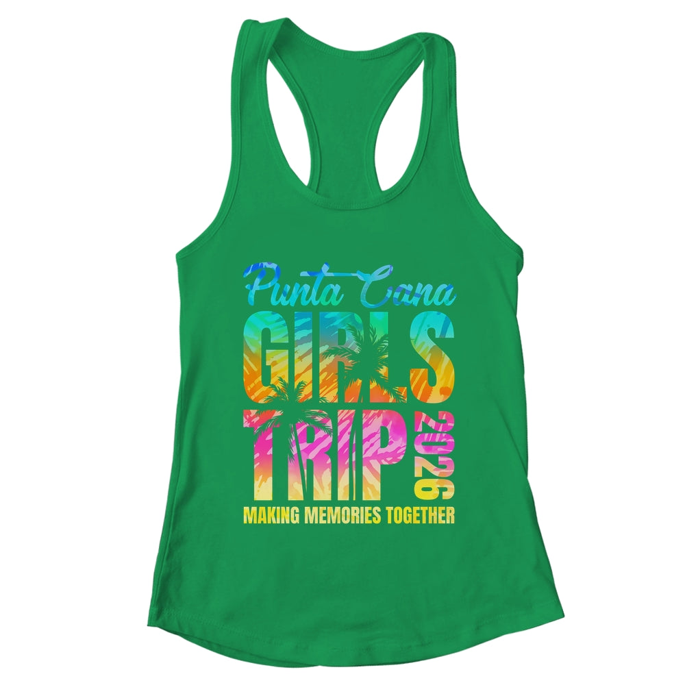 Punta Cana Girls Trip 2026 Vacation Weekend Matching Summer Shirt & Tank Top | teecentury