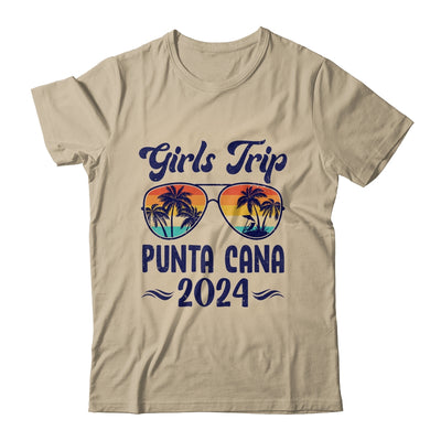 Punta Cana Girls Trip Beach Vacation 2024 Matching Group Shirt & Tank Top | teecentury