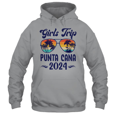 Punta Cana Girls Trip Beach Vacation 2024 Matching Group Shirt & Tank Top | teecentury