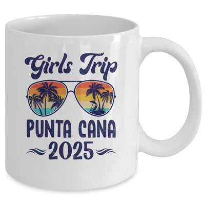 Punta Cana Girls Trip Beach Vacation 2025 Matching Group Mug | teecentury