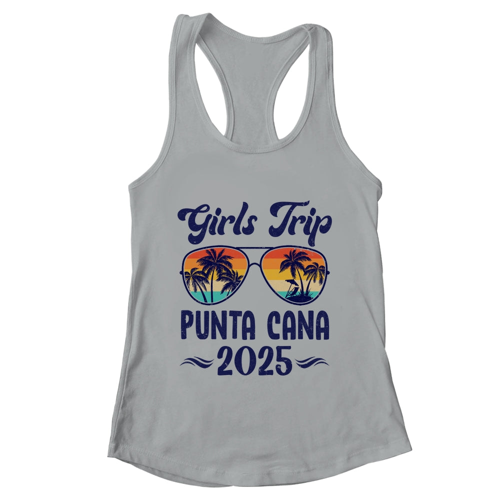 Punta Cana Girls Trip Beach Vacation 2025 Matching Group Shirt & Tank Top | teecentury
