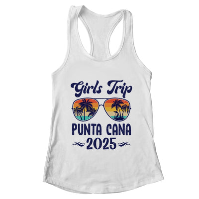 Punta Cana Girls Trip Beach Vacation 2025 Matching Group Shirt & Tank Top | teecentury