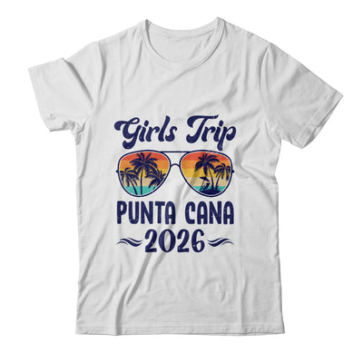 Punta Cana Girls Trip Beach Vacation 2026 Matching Group Shirt & Tank Top | teecentury