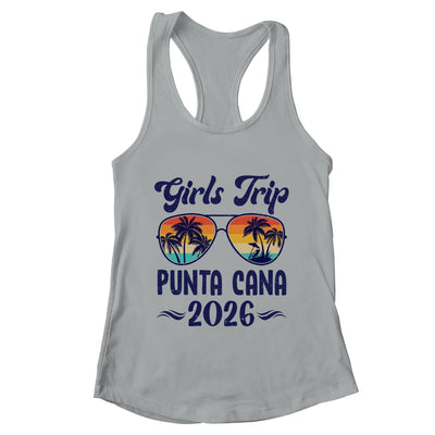 Punta Cana Girls Trip Beach Vacation 2026 Matching Group Shirt & Tank Top | teecentury