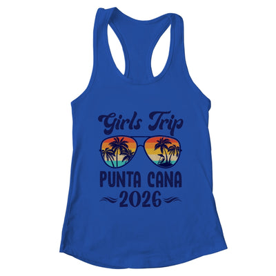 Punta Cana Girls Trip Beach Vacation 2026 Matching Group Shirt & Tank Top | teecentury