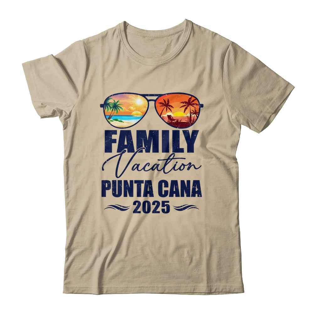 Punta Cana Matching Family Vacation 2025 Making Memories Shirt & Tank Top | teecentury