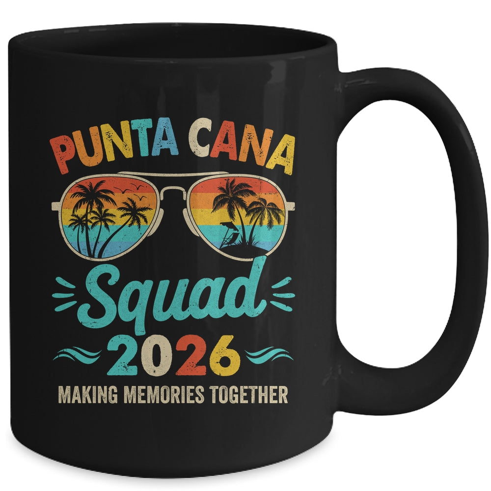 Punta Cana Squad 2026 Vacation Friends Family Matching Group Mug | teecentury