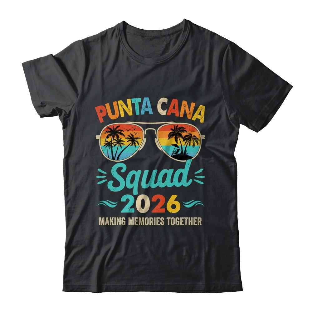 Punta Cana Squad 2026 Vacation Friends Family Matching Group Shirt & Tank Top | teecentury