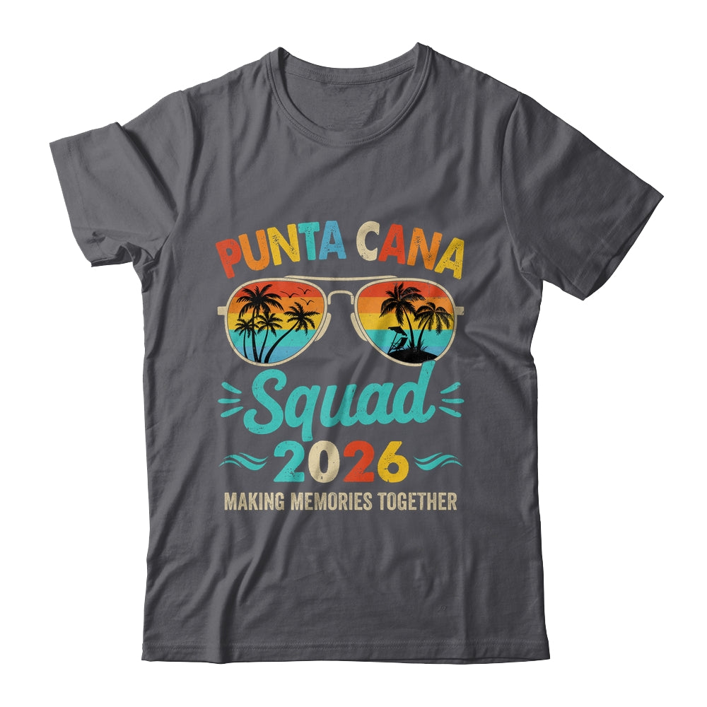 Punta Cana Squad 2026 Vacation Friends Family Matching Group Shirt & Tank Top | teecentury