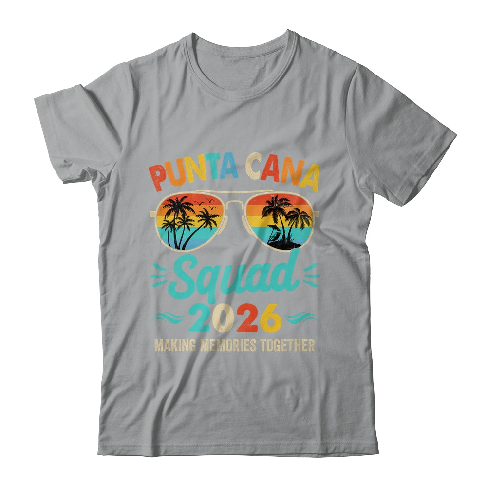 Punta Cana Squad 2026 Vacation Friends Family Matching Group Shirt & Tank Top | teecentury