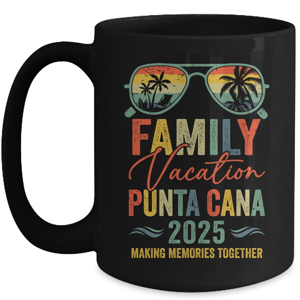 Punta Cana Vacation 2025 Matching Family Group Summer Mug | teecentury