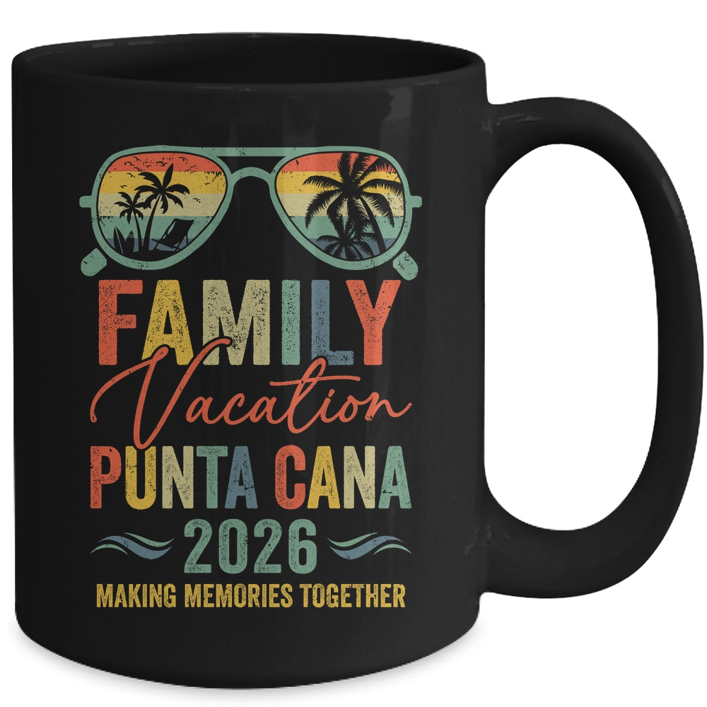 Punta Cana Vacation 2026 Matching Family Group Summer Mug | teecentury