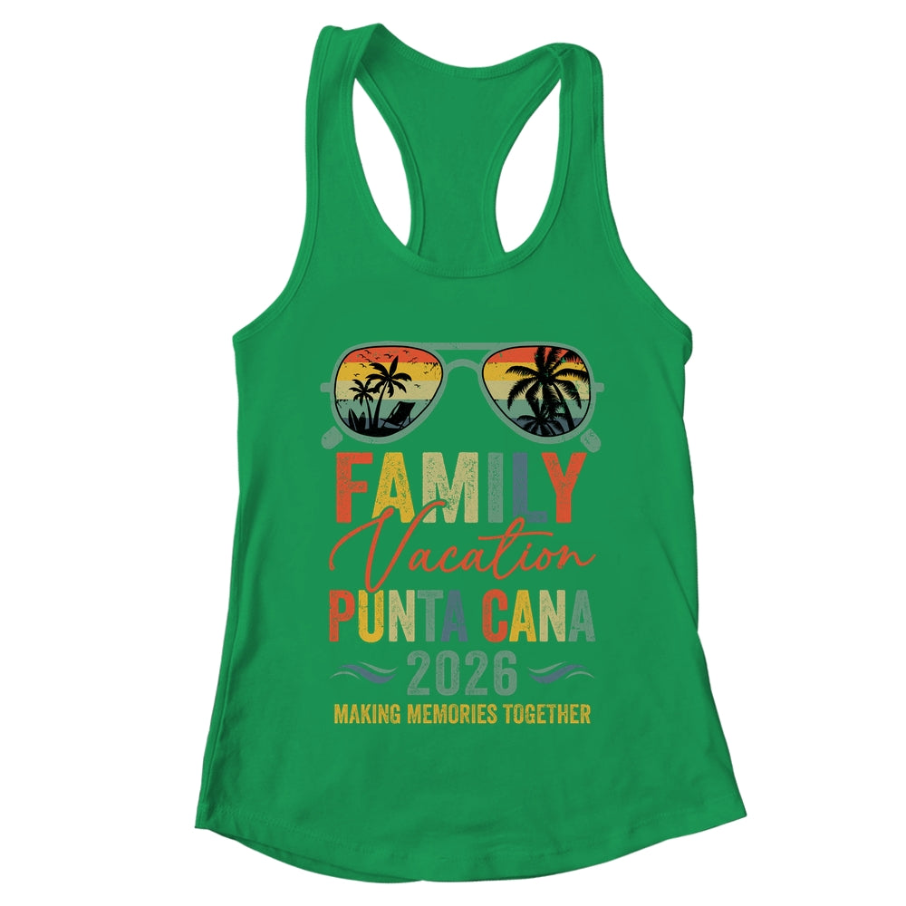 Punta Cana Vacation 2026 Matching Family Group Summer Shirt & Tank Top | teecentury