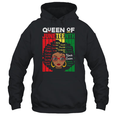 Queen Of Juneteenth Black Girl Magic Melanin Women Girls T-Shirt & Tank Top | Teecentury.com
