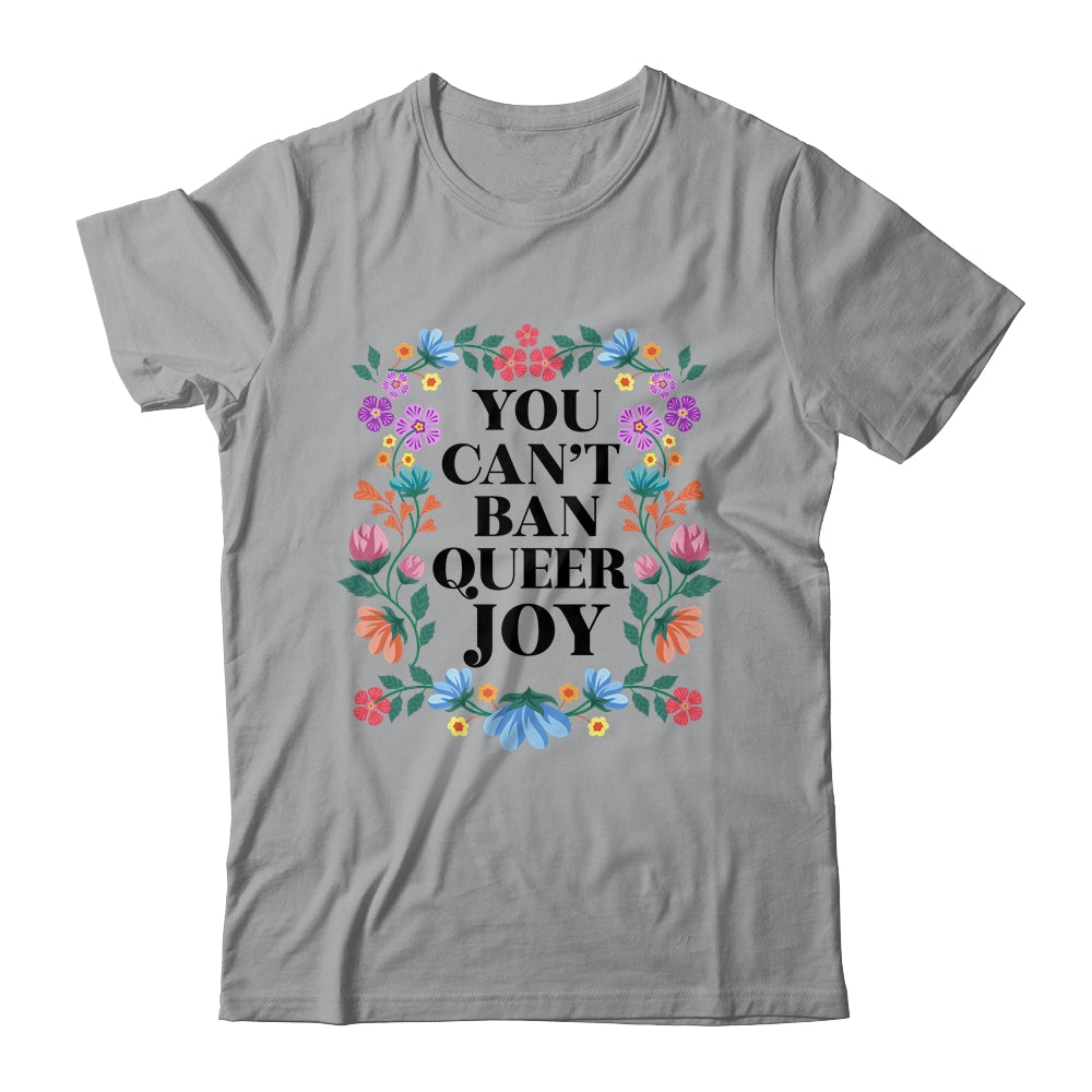 Queer Joy Won't Be Stopped Queer Gay Pride Lesbian LGBTQ Shirt & Tank Top | teecentury