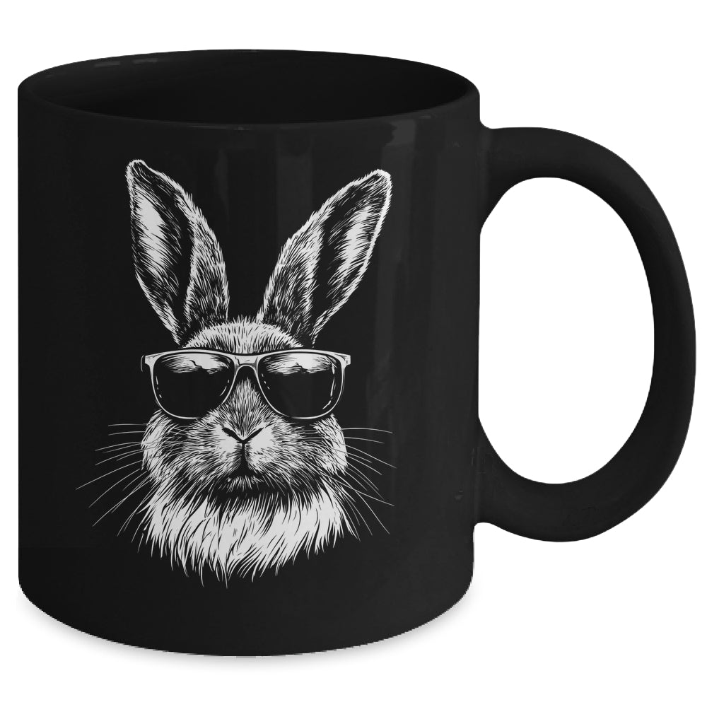 Rabbit Easter Bunny Sunglasses For Boy Men Women Easter Day Mug | teecentury