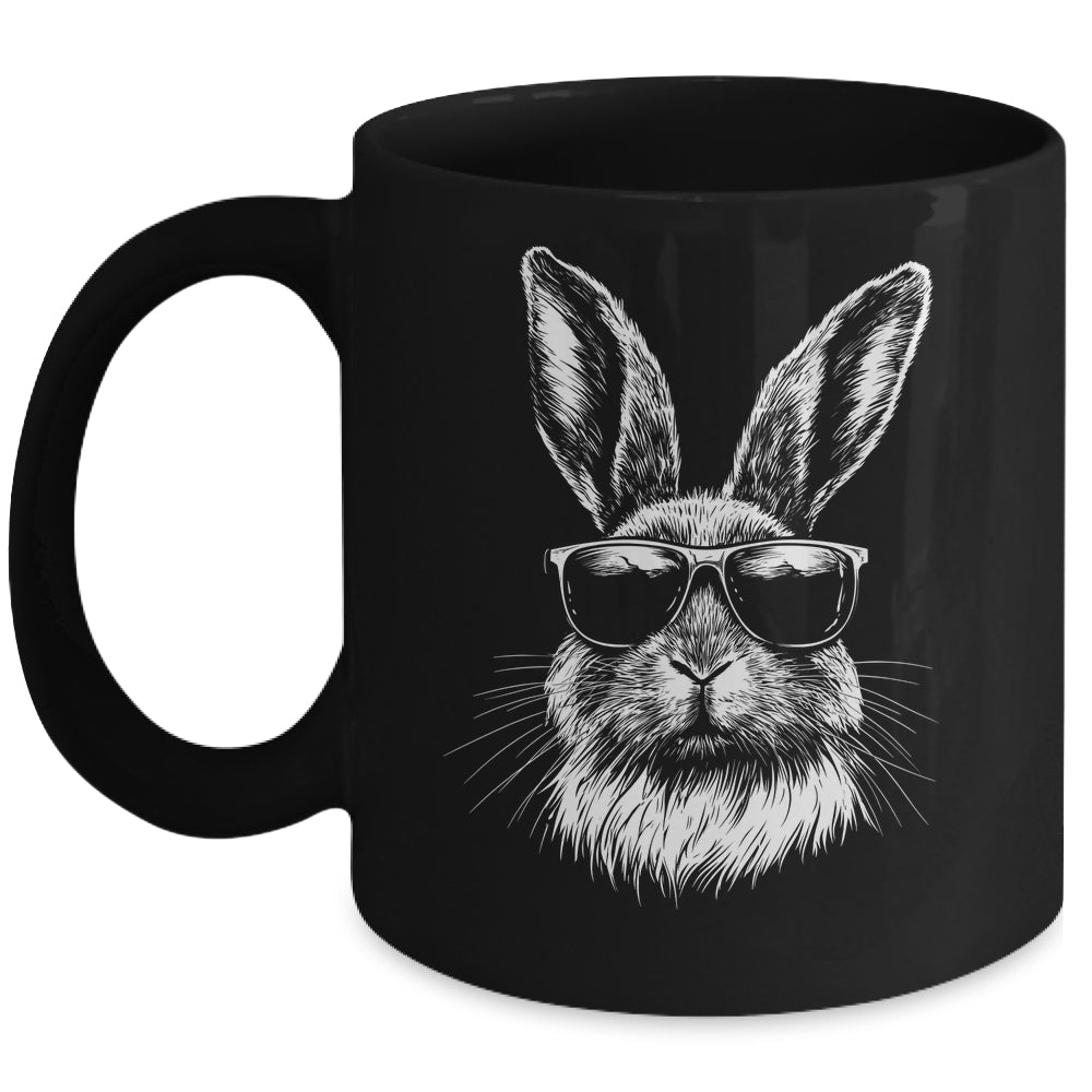Rabbit Easter Bunny Sunglasses For Boy Men Women Easter Day Mug | teecentury