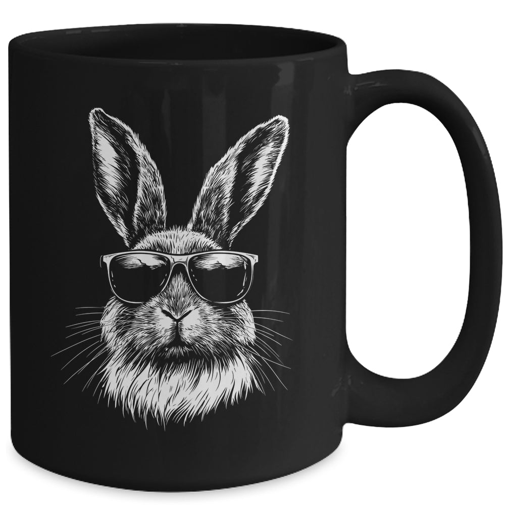 Rabbit Easter Bunny Sunglasses For Boy Men Women Easter Day Mug | teecentury