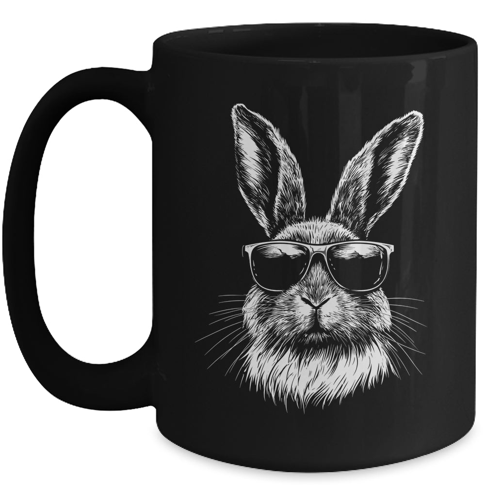 Rabbit Easter Bunny Sunglasses For Boy Men Women Easter Day Mug | teecentury