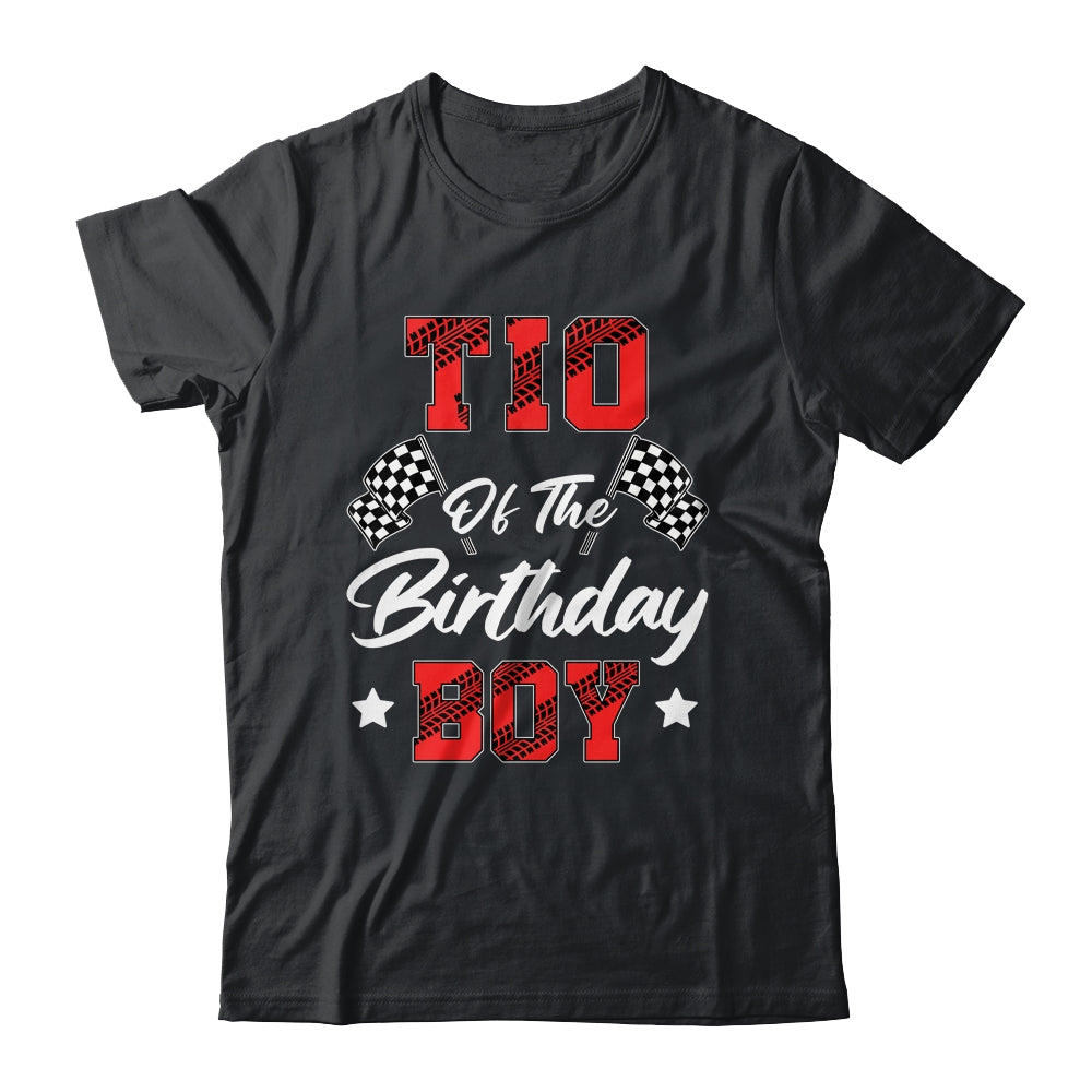 Race Car Tia Of The Birthday Boy Racing Family Pit Crew Shirt & Hoodie | teecentury