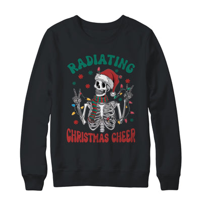 Radiology Christmas Santa Skeleton Xray Technician Rad Tech Shirt & Sweatshirt | teecentury