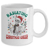 Radiology Christmas Santa Skeleton Xray Technician Rad Tech Mug | teecentury