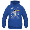 Rainbow Flag Space LGBTQ Gay Pride Astronaut Moon Men Women Shirt & Hoodie | teecentury
