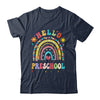 Rainbow Heart For Teachers Women Hello Preschool Shirt & Hoodie | teecentury