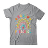 Rainbow Heart For Teachers Women Hello Preschool Shirt & Hoodie | teecentury