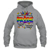 Rainbow LGBT Pride Gay LGBTQ Men Women Equality Freedom Shirt & Tank Top | teecentury