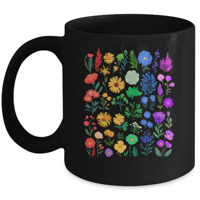 Rainbow Wildflower LGBT Gay Lesbian Pride Month LGBTQ Mug | teecentury