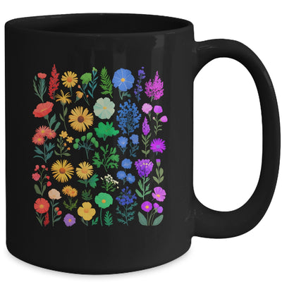 Rainbow Wildflower LGBT Gay Lesbian Pride Month LGBTQ Mug | teecentury