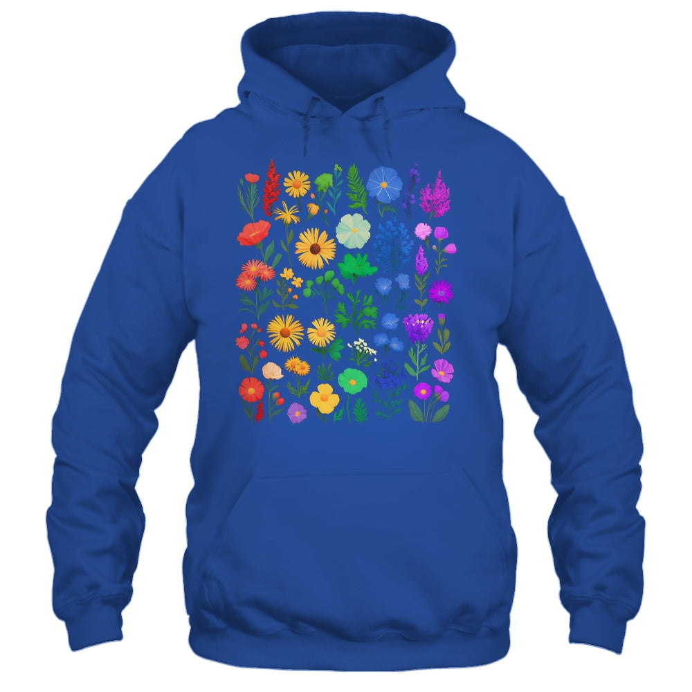 Rainbow Wildflower LGBT Gay Lesbian Pride Month LGBTQ Shirt & Tank Top | teecentury