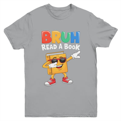 Read A Book BRUH Funny Dabbing Book Teacher Students Reading Youth Shirt | teecentury