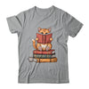 Reading Book Cat Bookish Librarian Reader Book Lover Shirt & Tank Top | teecentury