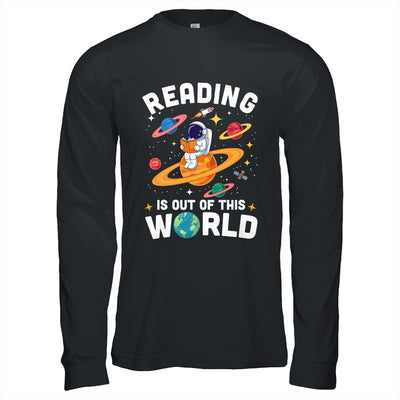Reading Is Out Of This World Space Funny Books Lover Teacher Shirt & Hoodie | teecentury
