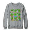 Reading Shamrock St Patricks Day Irish Teacher Women Girl Shirt & Sweatshirt | teecentury