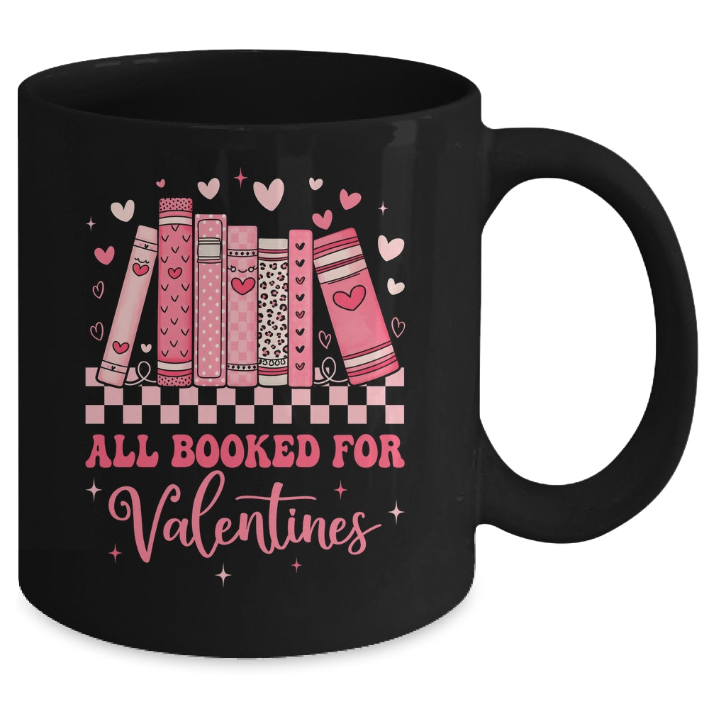 Reading Teacher Valentine's Day All Booked For Valentines Mug | teecentury