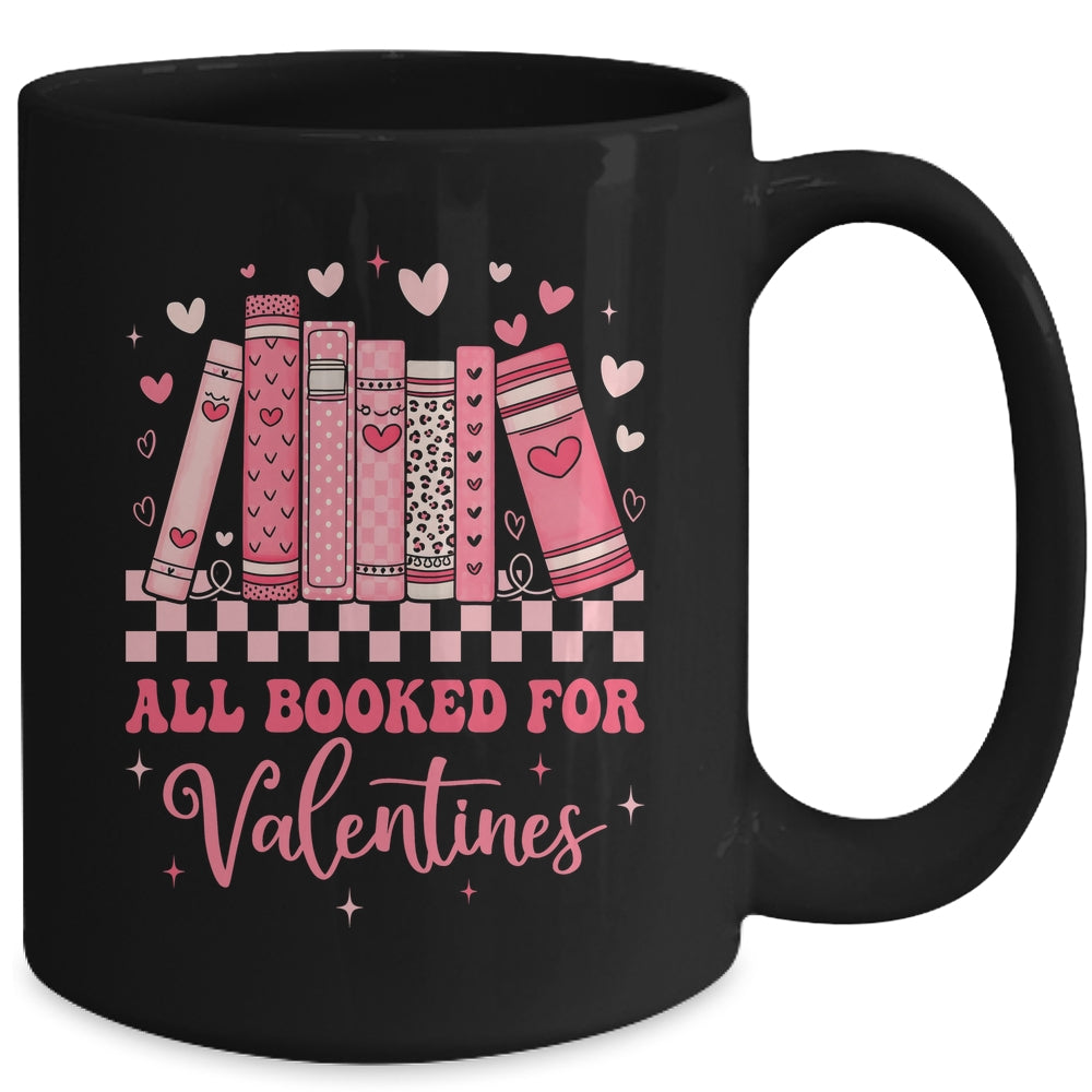 Reading Teacher Valentine's Day All Booked For Valentines Mug | teecentury