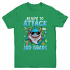 Ready To Attack 3rd Grade Shark First Day Of School Boys Youth Shirt | teecentury