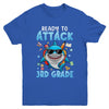 Ready To Attack 3rd Grade Shark First Day Of School Boys Youth Shirt | teecentury