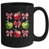 Red Coquette Bows Apple Picking Crew Apple Picking Season Mug | teecentury