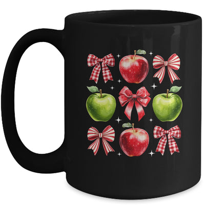Red Coquette Bows Apple Picking Crew Apple Picking Season Mug | teecentury